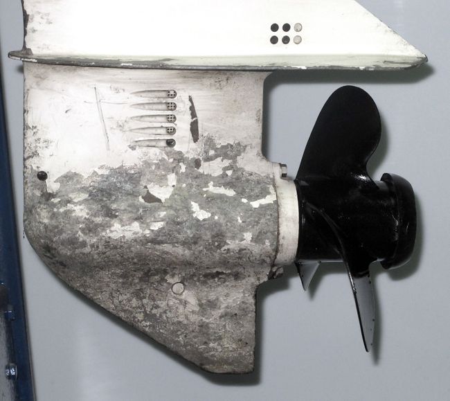 Мотор лодочный Johnson 9.9, б/у