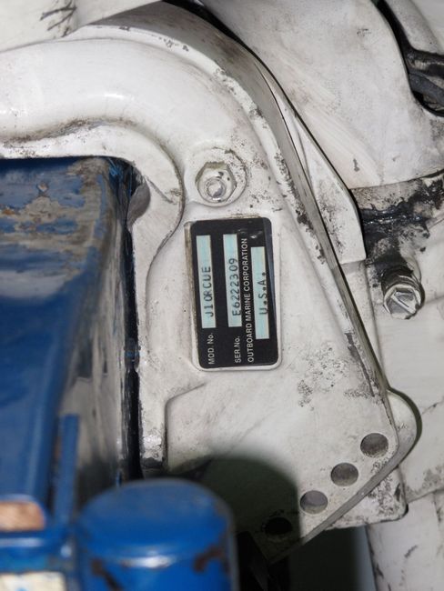 Мотор лодочный Johnson 9.9, б/у