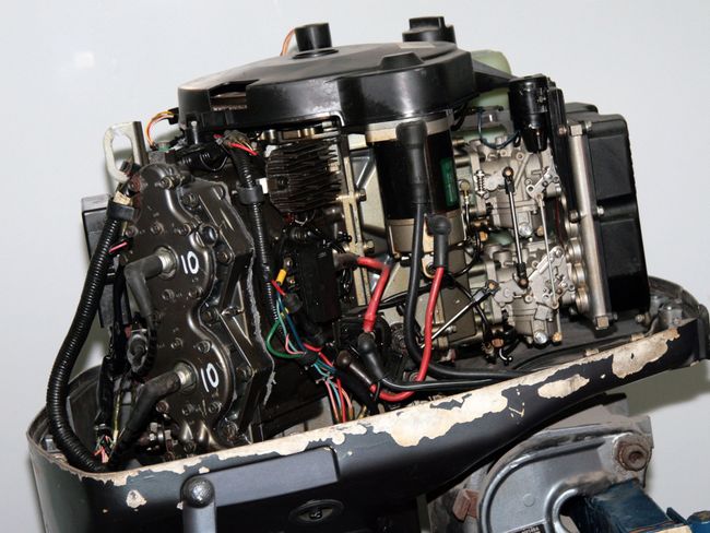 Мотор лодочный Nissan 140, б/у