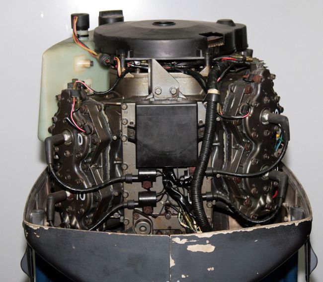 Мотор лодочный Nissan 140, б/у