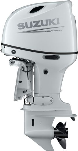 Мотор лодочный Suzuki DF115BTL CAN, белый