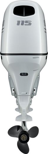 Мотор лодочный Suzuki DF115BTL CAN, белый