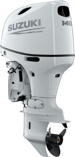 Мотор лодочный Suzuki DF140BTX CAN, белый