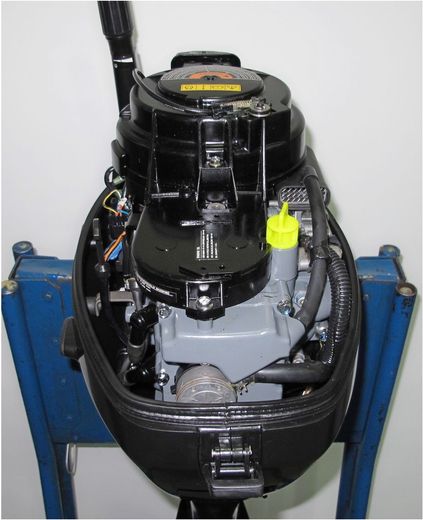Мотор лодочный Suzuki DF15S, б/у