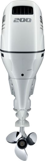 Мотор лодочный Suzuki DF200ATX_MFG4, белый