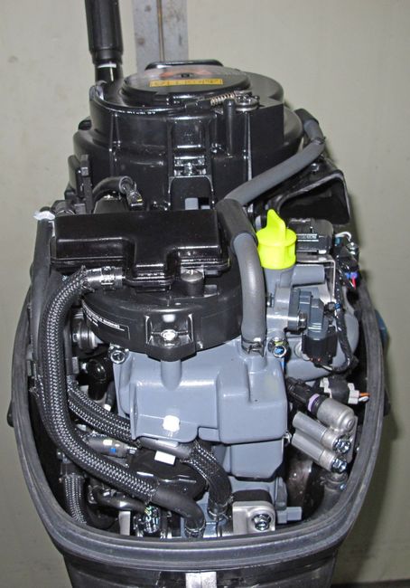 Мотор лодочный Suzuki DF20AS, б/у