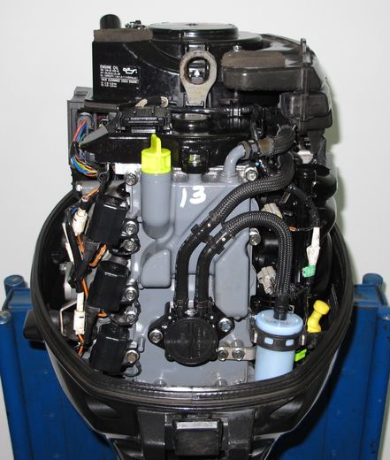 Мотор лодочный Suzuki DF25AL, б/у