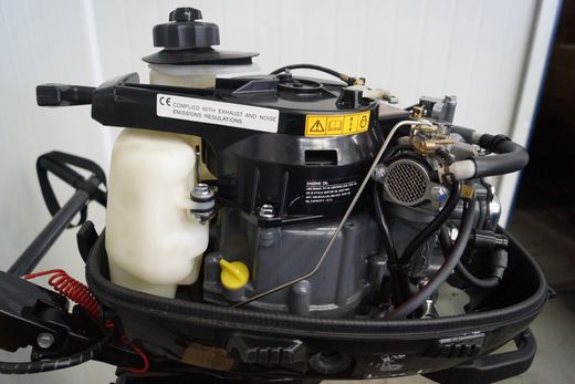 Мотор лодочный Suzuki DF4S, б/у (Хабаровск)