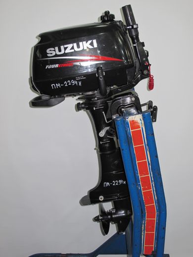 Мотор лодочный Suzuki DF4S, б/у