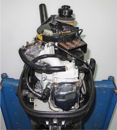 Мотор лодочный Suzuki DF6S, б/у