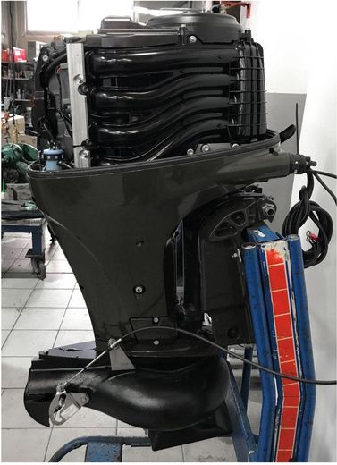 Мотор лодочный Suzuki DF90ATL с водометной насадкой, б/у