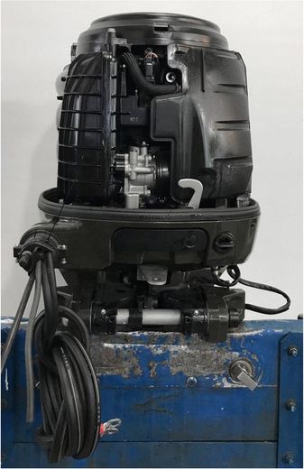 Мотор лодочный Suzuki DF90ATL с водометной насадкой, б/у