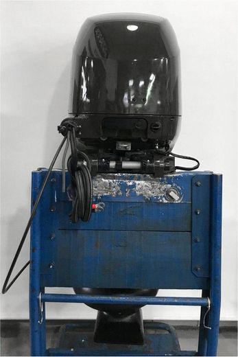 Мотор лодочный Suzuki DF90ATL с водометной насадкой, б/у