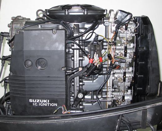 Мотор лодочный Suzuki DT115, б/у