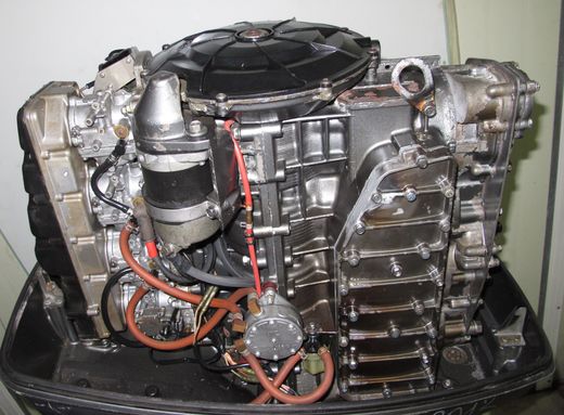 Мотор лодочный Suzuki DT140, б/у