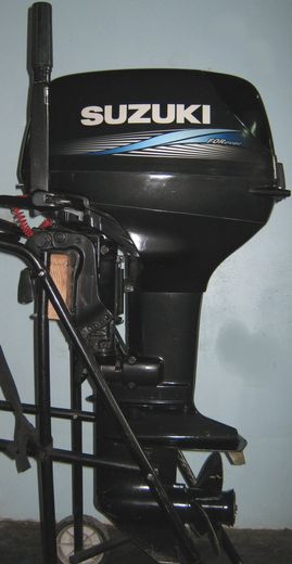 Мотор лодочный Suzuki DT30S, б/у (находится в г. Хабаровск)