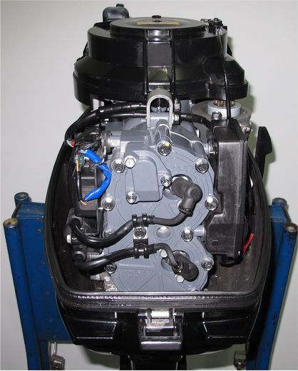 Мотор лодочный Suzuki DT40WRL, б/у