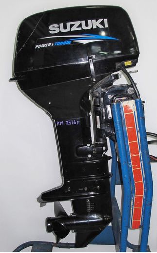 Мотор лодочный Suzuki DT40WRL, б/у