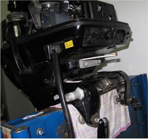 Мотор лодочный Suzuki DT40WRL, б/у