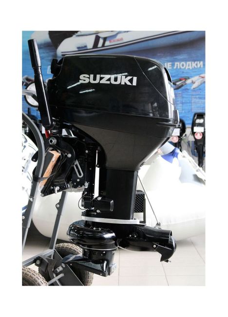 Мотор лодочный Suzuki DT40WS JET с водомётной насадкой Marine Rocket