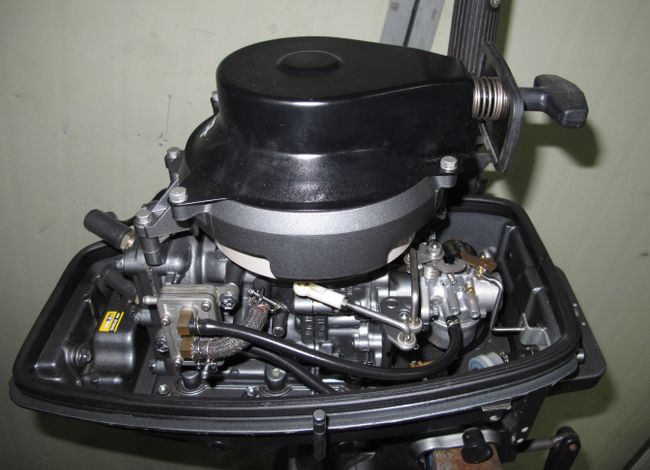 Мотор лодочный Suzuki DT5, б/у