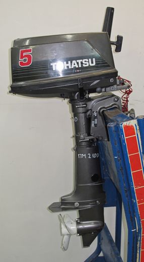 Мотор лодочный Tohatsu M5B, б/у