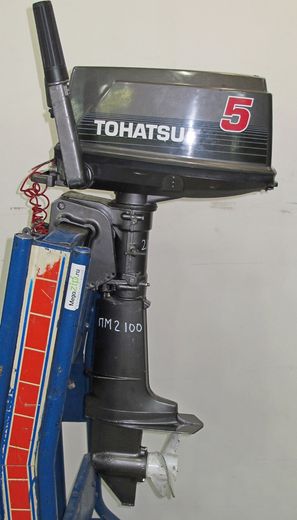 Мотор лодочный Tohatsu M5B, б/у