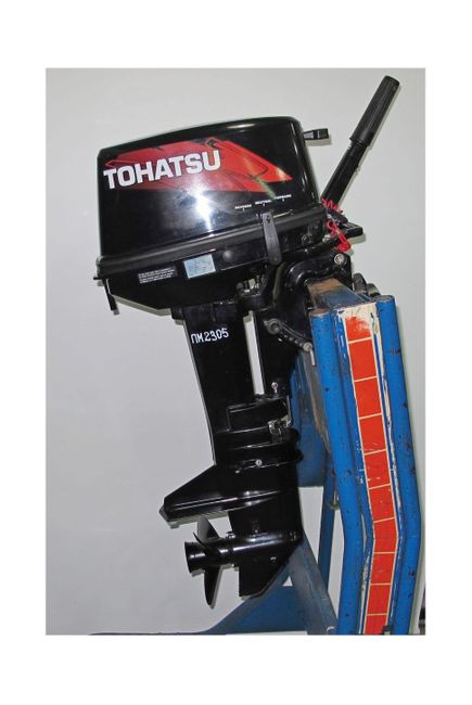 Мотор лодочный Tohatsu M9.8BS, б/у