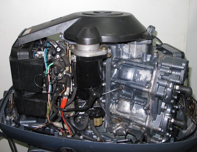 Мотор лодочный Yamaha 115CETO, б/у