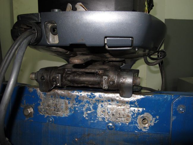 Мотор лодочный Yamaha 115CETO, б/у