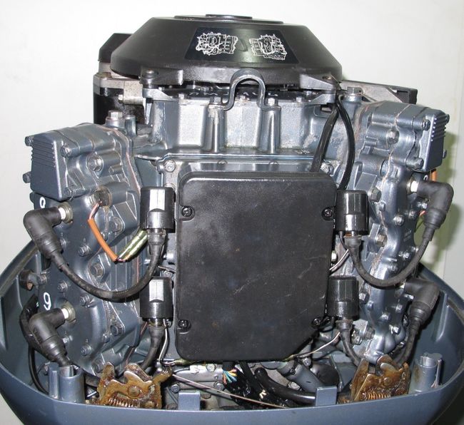 Мотор лодочный Yamaha 115CETO, б/у