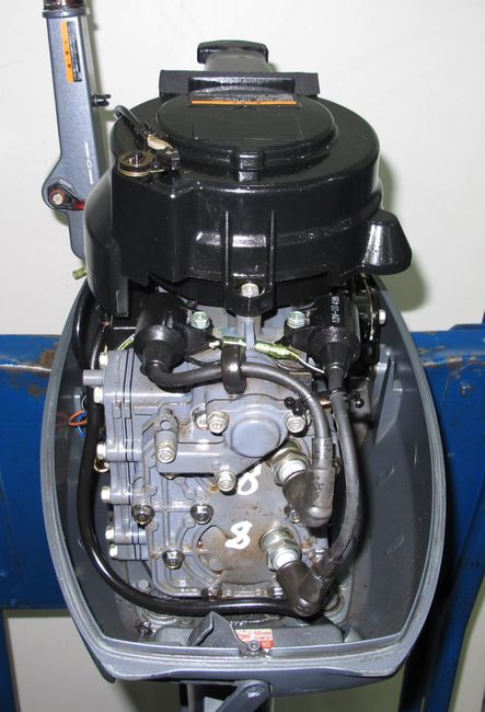Мотор лодочный Yamaha 15FMH, б/у