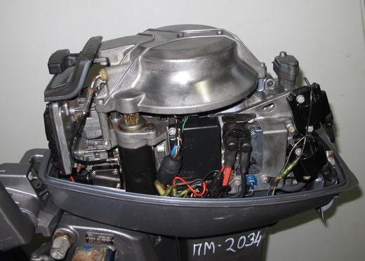 Мотор лодочный Yamaha 20, б/у