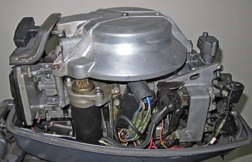 Мотор лодочный Yamaha 20 DWH, б/у