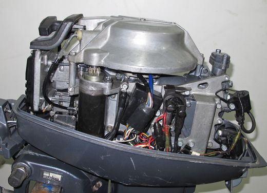 Мотор лодочный Yamaha 20DWH, б/у