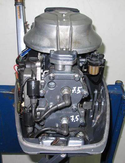 Мотор лодочный Yamaha 20DWH, б/у