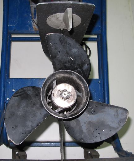 Мотор лодочный Yamaha 225, б/у