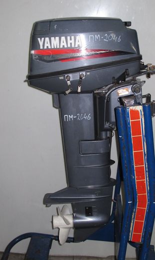 Мотор лодочный Yamaha 25, б/у