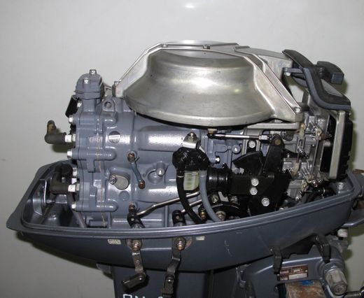 Мотор лодочный Yamaha 25, б/у