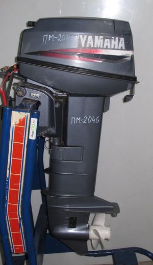 Мотор лодочный Yamaha 25, б/у