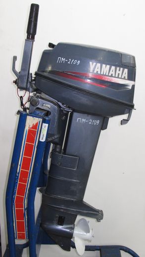 Мотор лодочный Yamaha 25NM, б/у