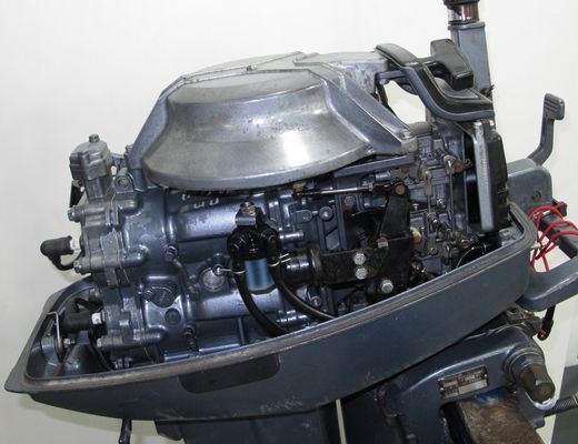 Мотор лодочный Yamaha 25NM, б/у