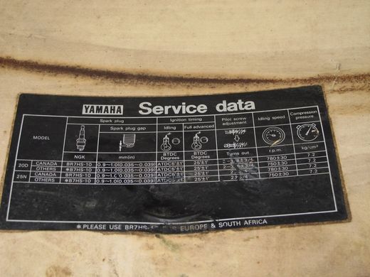 Мотор лодочный Yamaha 25NM, б/у