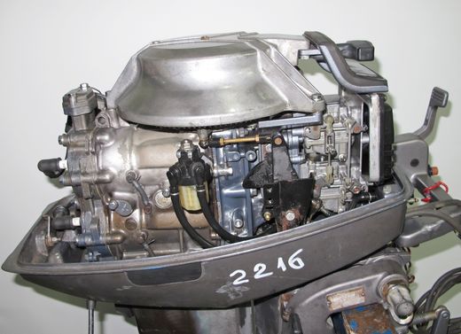 Мотор лодочный Yamaha 25NEM, б/у