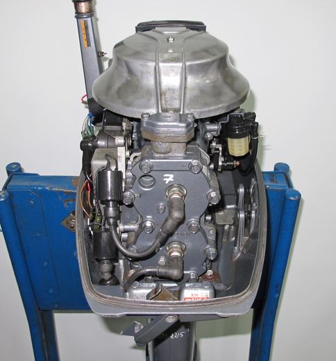 Мотор лодочный Yamaha 25NWH, б/у