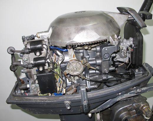 Мотор лодочный Yamaha 30, (Б/Н) б/у