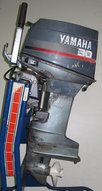 Мотор лодочный Yamaha 30 DEM, б/у
