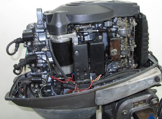 Мотор лодочный Yamaha 30DE, б/у