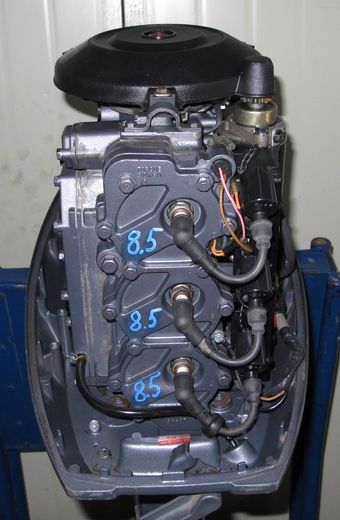 Мотор лодочный Yamaha 40, б/у