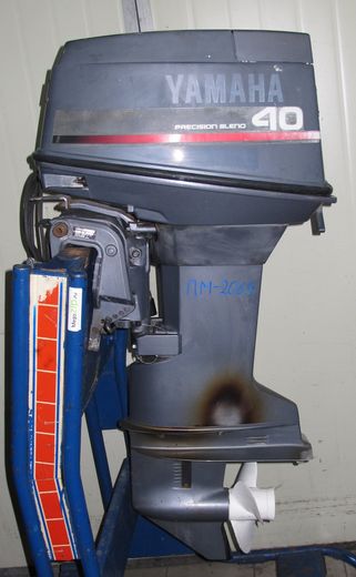 Мотор лодочный Yamaha 40, б/у